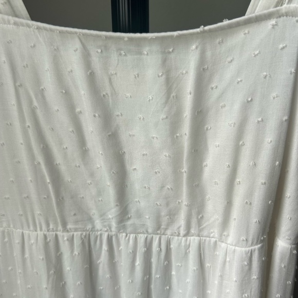 New White Boho Maxi Dress - Picture 6 of 7